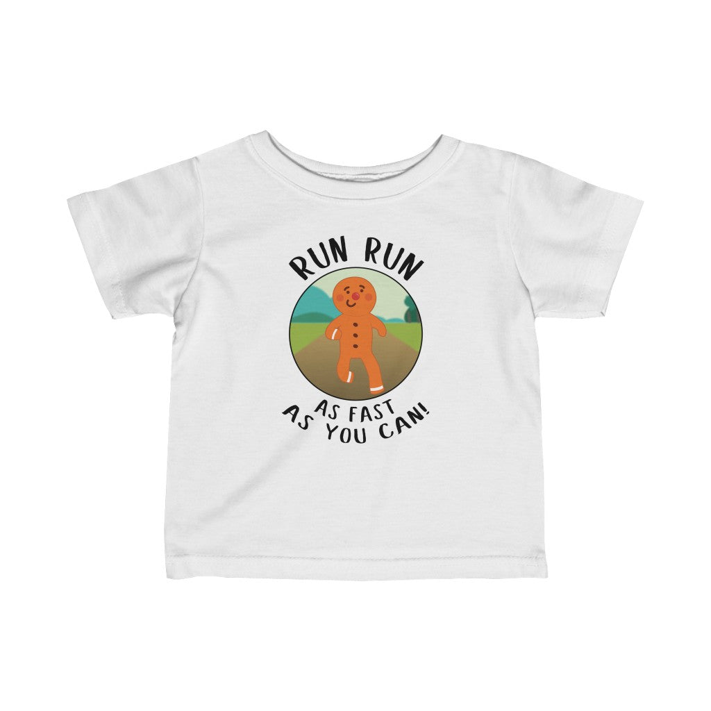 Infant Fine Jersey Tee - The Gingerbread Man