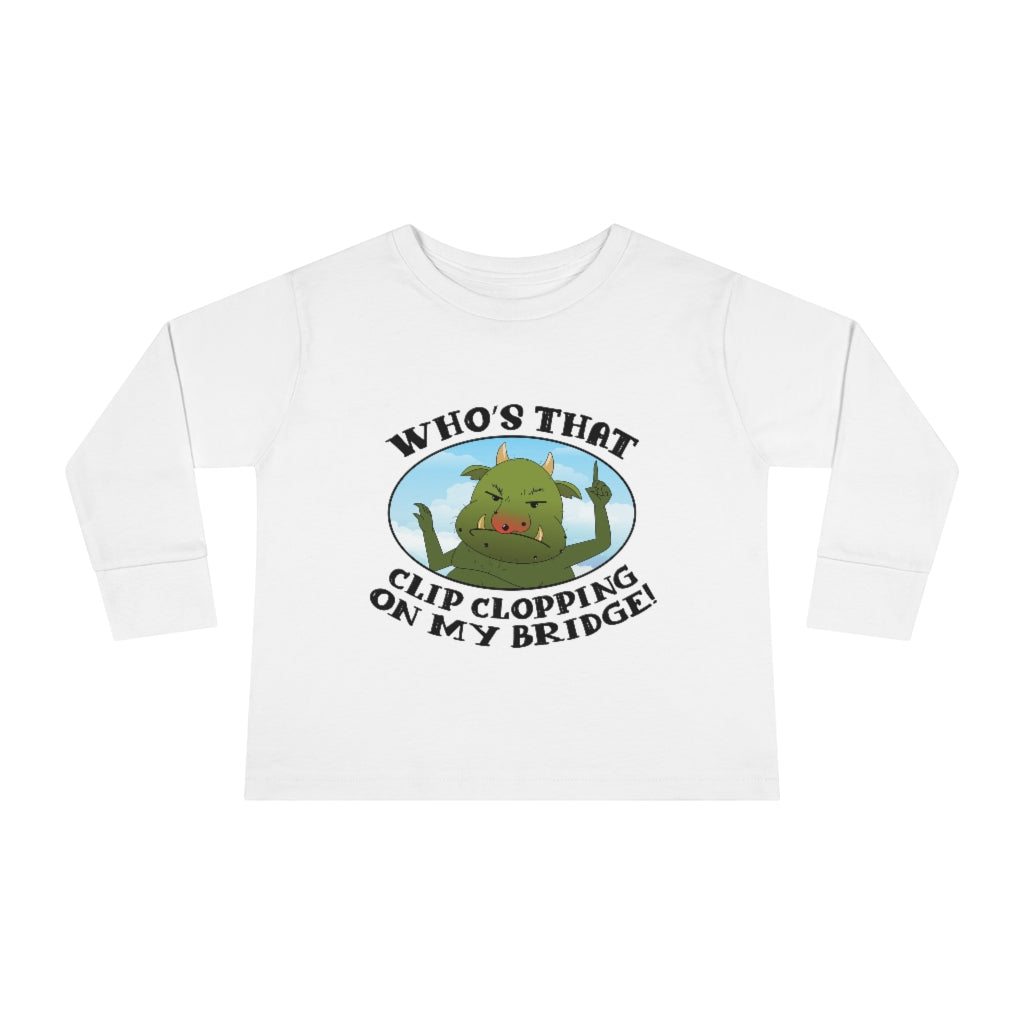 Toddler Long Sleeve Tee - Three Billy Goats Gruf