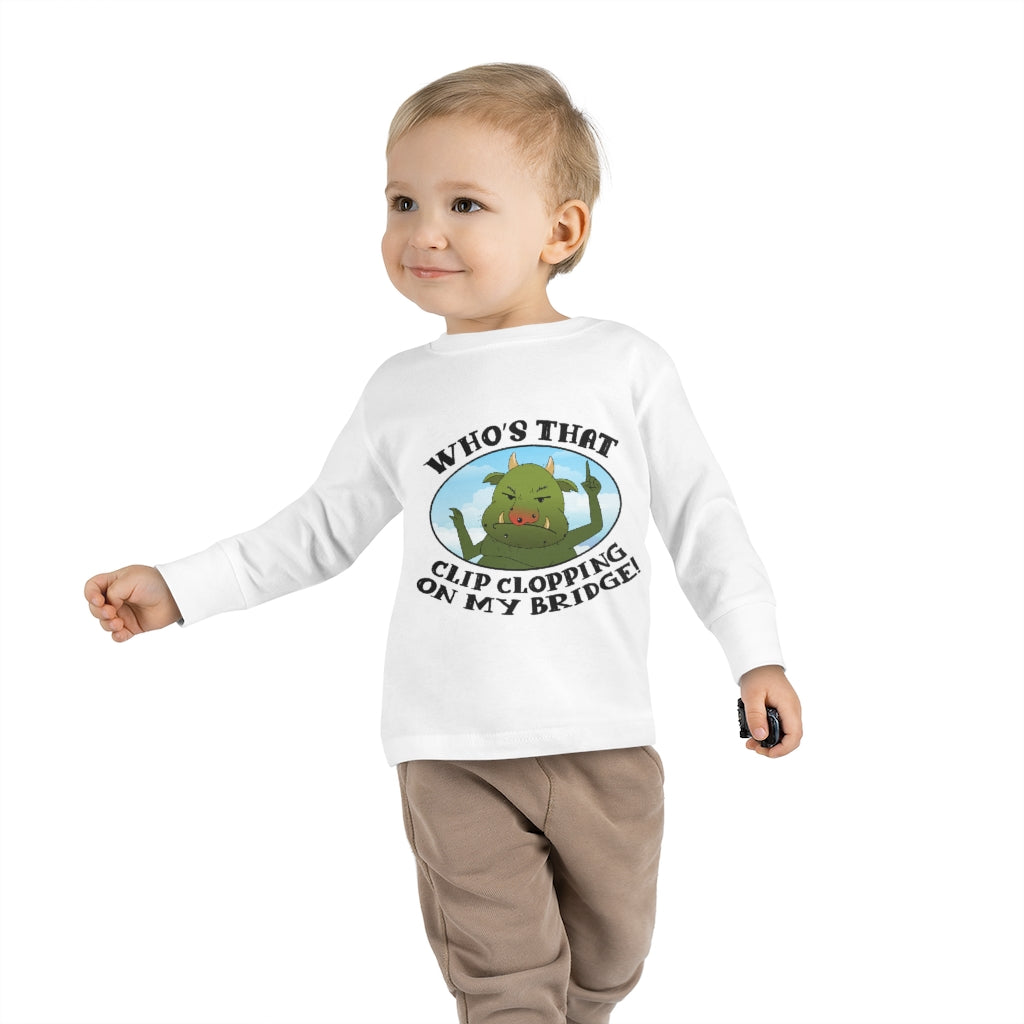 Toddler Long Sleeve Tee - Three Billy Goats Gruf
