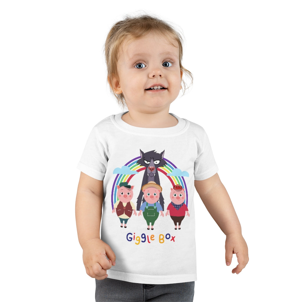 Toddler T-shirt - Three Little Pigs