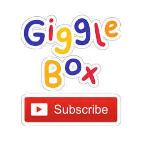 Gigglebox Kiss-Cut Sticker