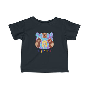 Infant Fine Jersey Tee - Goldilocks and The Three Bears